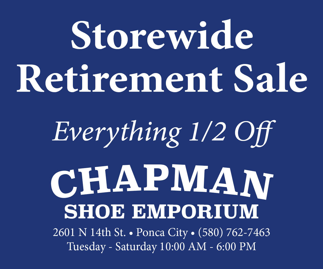 Chapman Shoe