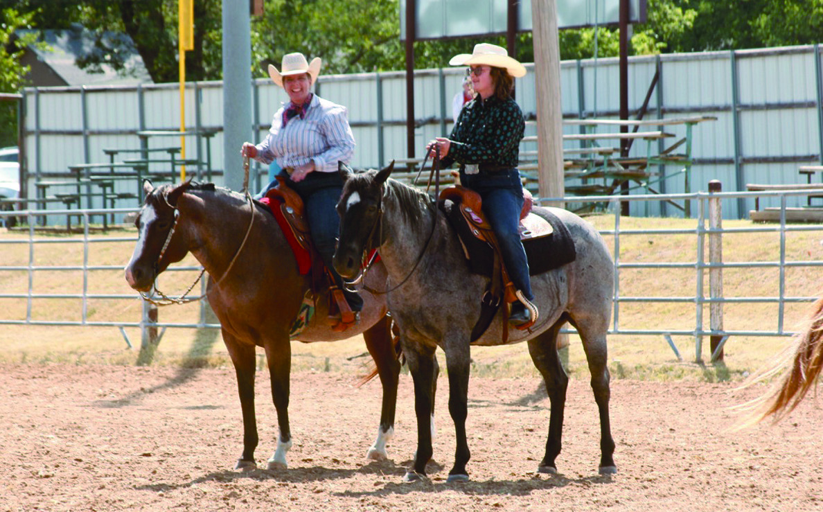Riders in Kay County Fair Horse Show display amazing showmanship