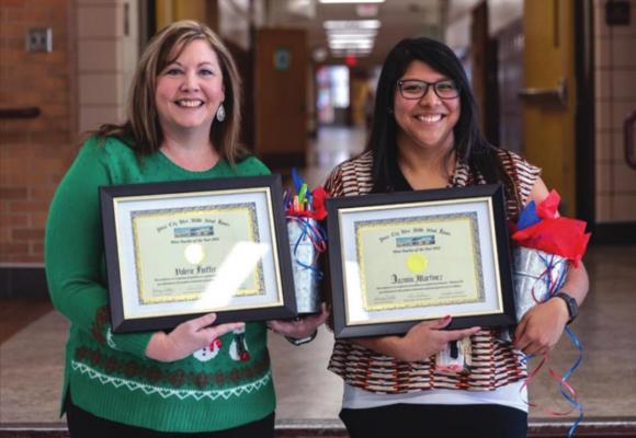 West Middle School Teachers of the Year