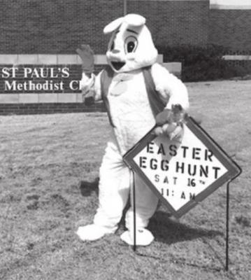 Easter Bunny coming to St.